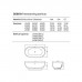 Dea Design Shadow Ванна 165х82х52см., отдельностоящая, Glasstek, прозрачная смола, цвет: Emerald R3. DD8619 1650 R3