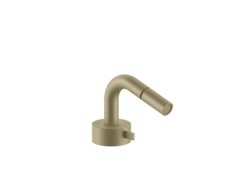 Fantini AF/21 Смеситель для биде, 1 отв., излив: 130 мм, цвет: Matt British Gold PVD. 27 P6 A008WF