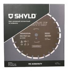Круг алмазный SHYLD сегментный по асфальту, свежему бетону 450х25,4 мм(30430)