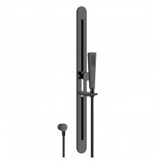 Gessi Cono Душевой гарнитур: штанга, душевая лейка, шланг 150см., цвет: Black Metal Brushed PVD. 45144#707
