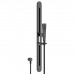 Gessi Cono Душевой гарнитур: штанга, душевая лейка, шланг 150см., цвет: Black Metal Brushed PVD. 45144#707