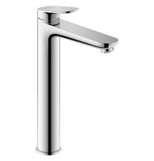 Duravit Wave Смеситель для раковины, высокий, 1 отв., без донного клапана, цвет: хром. WA1040002010