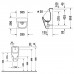 Duravit No.1 Писсуар 29х30.5х56.5см., подвесной, безободковый, цвет: белый. 2819300000