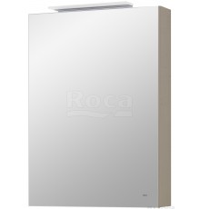 Roca A857643515 Oleta Шкаф зеркальный левый, 500х700х137 мм, LED светильник, капучино A857643515