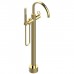 THG Collection O Смеситель для ванны, напольный, с ручным душем, цвет: Soft matt gold. G4P-F31-6508S