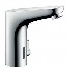 Hansgrohe Focus Смеситель для раковины, электронный, с регулировкой температуры, питание от батареек, цвет: хром. 31171000