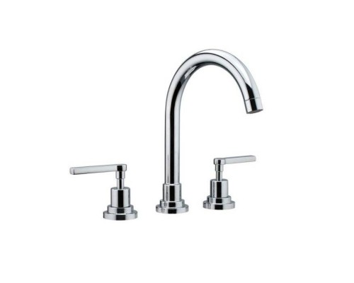 Nicolazzi Mac Kinley 05 Смеситель для раковины на 3 отверстия, излив: 176мм, цвет: хром. 2208CR29 Nicolazzi Mac Kinley 05 Смеситель для раковины на 3 отверстия, излив: 176мм, цвет: хром. 2208CR29