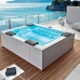 Gruppo Treesse Zen Минибассейн 280x235xh85см., комплектация PRO, фронт панель, нагреватель 3kw, хромотерапия 1, цвет: белый. 3AV.CZE.XNX, V202HXBNB22000SI