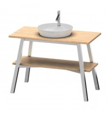 Duravit Cape Cod Консоль 82.5x112x5см., деревянная напольная с 1 полкой, с раковиной на 1 отв., цвет:европейский дуб. CC953207676,  2328480000