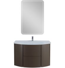 Мебель для ванной комнаты Cezares Eden 91 grigio talpa opaco, раковина 82399