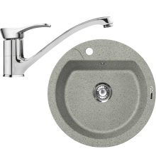 Комплект Мойка Lava R3 scandic + Смеситель SG04 CR chrome