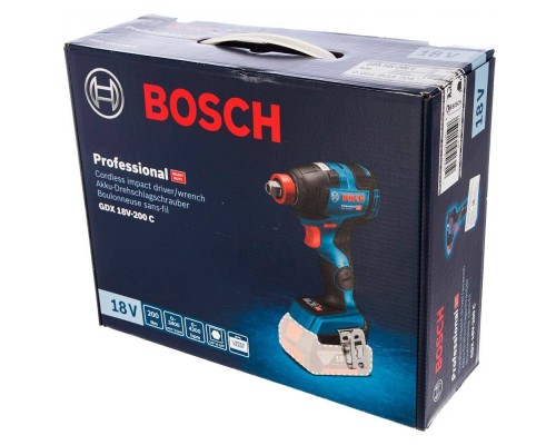 Гайковерт аккумуляторный Bosch GDX 18V-200 C (без акк, без з/у) Гайковерт аккумуляторный Bosch GDX 18V-200 C (без акк, без з/у)