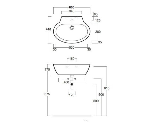 Simas Lft Spazio Раковина 60 см, без отв., цвет: белый. F89, LFT24bi*0 Simas Lft Spazio Раковина 60 см, без отв., цвет: белый. F89, LFT24bi*0