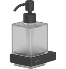 Дозатор WHITECROSS Cubo CU2440BL черный матовый