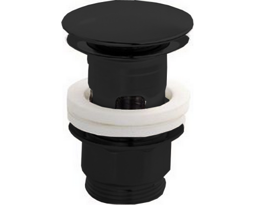 CISAL Донный клапан 11/4 для раковин, цвет: черный матовый. ZA00162040