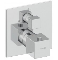 Kludi 548850575 DECUS встраиваемый смеситель для душа с термостатом, SLIM.BOXX 88022 хром 548850575