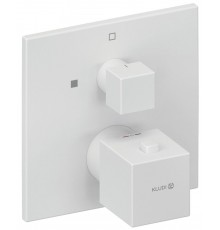 Kludi 548855375 DECUS встраиваемый смеситель для душа с термостатом, SLIM.BOXX 88022 белый мат 548855375