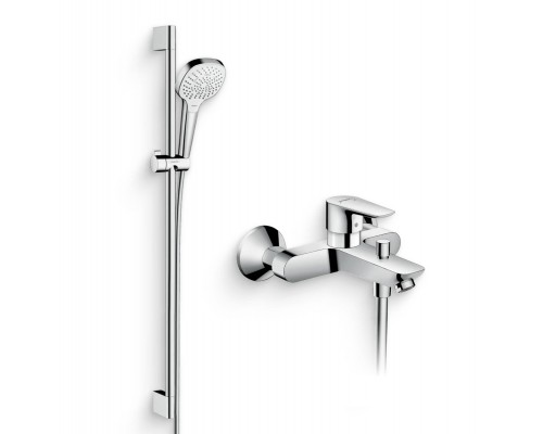 Душевой комплект Смеситель Hansgrohe Talis E 71740000 + Гарнитур Croma Select E Multi 26590400