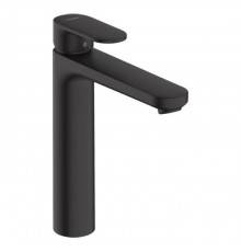Hansgrohe Vernis Blend Смеситель для раковины, на 1 отв., излив: 16.9см., цвет: черный матовый. 71582670