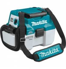 Пылесос аккумуляторный Makita DVC750LZ (б/акк,б/зу)