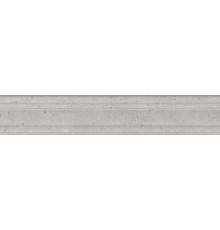 Бордюр Kerama Marazzi Риккарди BLF010R матовый, ректифицированный 40x7,3 серый светлый, структура