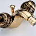 THG Marquise porcelaine noire Смеситель для биде, 1 отв., цвет: золото/черный фарфор. A7F-F01-3202