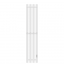 Полотенцесушитель электрический Primoclima Sol R E White 12018 4 Sol R E White 120*18 4