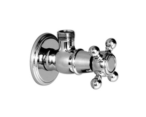 Fima Carlo Frattini Complementi Bagno Угловой вентиль, со сливом, 1/2, цвет: хром. F196CR