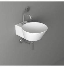 Simas Wave Раковина 33.5х43х16.5 см, 1 отв., накладная/подвесная, цвет: белый. WA05 bi*1