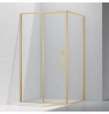 Душевой уголок Vincea Slim VSR-4SLP9012CLG 120х90 см, профиль брашированное золото, стекло прозрачное