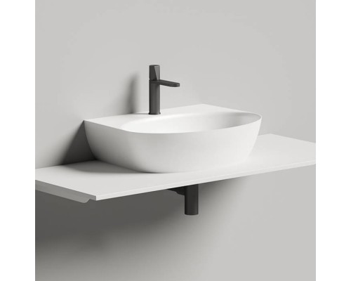 Salini Alda Wall 02 Раковина 58х45х15cм, с 1 отв., сифон, слив-пер, мат-л: S-Stone, цвет: белый матовый. 140322M Salini Alda Wall 02 Раковина 58х45х15cм, с 1 отв., сифон, слив-пер, мат-л: S-Stone, цвет: белый матовый. 140322M