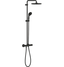 Душевая стойка Grohe Vitalio Start 266772430 с термостатом, матовый черный