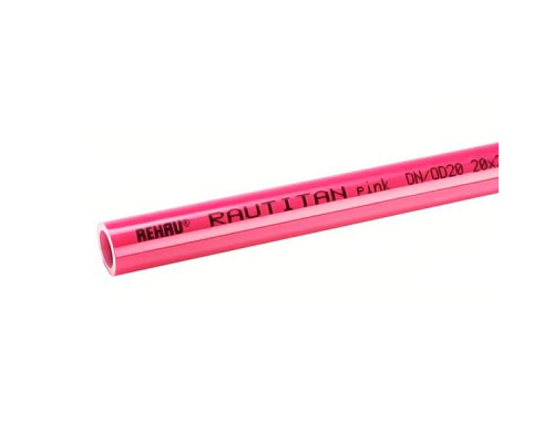 Труба отопительная REHAU Rautitan pink 32х4,4мм, прямые отрезки 6м 11360721006 Труба отопительная REHAU Rautitan pink 32х4,4мм, прямые отрезки 6м 11360721006