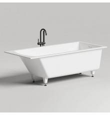 Salini Cascata kit Встраиваемая ванна 179x79x60см, донный клапан, материал: S-Stone, цвет: белый матовый. 104523M