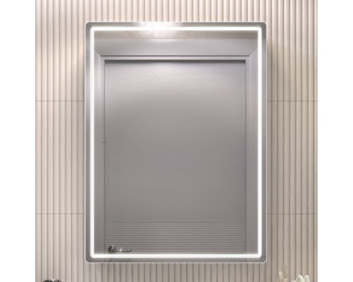 Зеркало-шкаф Vigo Geometry Comfort, 60, с подсветкой и антизапотевателем, белый