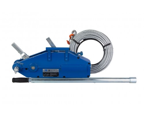 Лебедка рычажная тросовая TOR ZNL/МТМ 1600, 1,6 т, L=20м