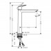 Hansgrohe Logis Смеситель для раковины, 1 отв., без донного клапана, цвет: хром. 71258000