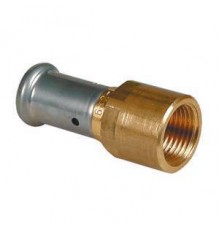 Фитинги под пресс-инструмент Муфта ВР, латунь пресс, 26x3/4 HE 18P-2605