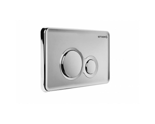 40006463 BETTOSERB Клавиша смыва MORAVA для Sava Fix хром матовый+хром глянец (40006463)