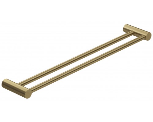 Kludi 58 988 N0 Vela R Держатель для полотенец двойной, L=600 мм, Brushed Gold 58988N0