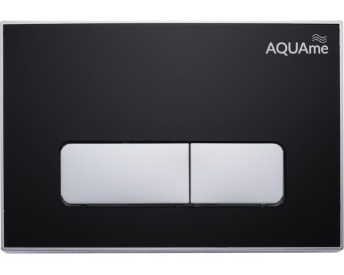 AQM4104B Панель смыва акриловая AQUAme, черный AQM4104B