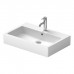 Duravit Vero Раковина накладная 70x47см, с 1 отв., покрытие WonderGliss, с переливом, цвет: белый. 04547000001