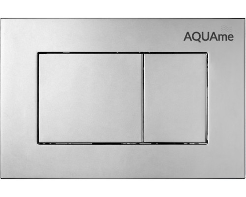 AQM4102S Панель смыва AQUAme, пластик, сатиновый AQM4102S