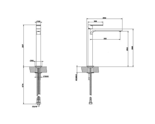 Gessi Emporio Via manzoni Смеситель для раковины высокий, на 1 отв, цвет: хром. 38609#031 Gessi Emporio Via manzoni Смеситель для раковины высокий, на 1 отв, цвет: хром. 38609#031