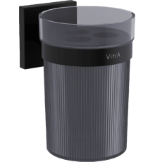 Стакан VitrA Root A4480636 матовый черный
