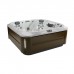 Jacuzzi J335 Минибассейн 214х214х94см, ClearRay PRO3TECT + Ozone, MSFoam, панель Modern Hardwood, цвет акрила: Platinum. ZP12ZD0EW4T