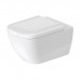 Duravit Happy D.2 Унитаз подвесной безободковый 54х36.5см., с креплением, Hygiene-Glaze, цвет: белый . 2222092000