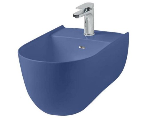 Artceram THE ONE Биде подвесное 52х35см, с креплениями, с 1 отв под смеситель. цвет: blu zaffiro. THB001 16 00 blu zaffiro*1 Artceram THE ONE Биде подвесное 52х35см, с креплениями, с 1 отв под смеситель. цвет: blu zaffiro. THB001 16 00 blu zaffiro*1