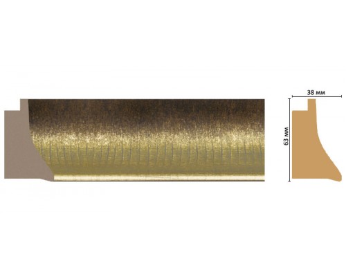 Багет DECOMASTER FM21-1 (63*38*2850мм) Багет DECOMASTER FM21-1 (63*38*2850мм)