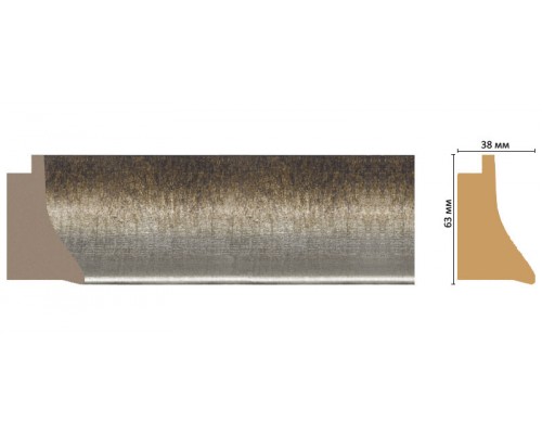 Багет DECOMASTER FM21-2 (63*38*2850мм)